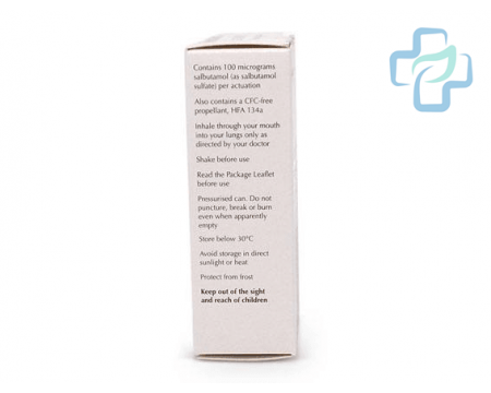 Generisk Ventolin Inhalator (Salbutamol Sulfate)
